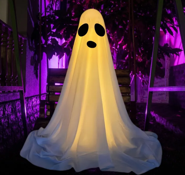 Fantasma luminoso decorativo para Halloween