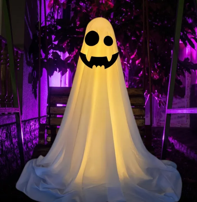 Fantasma luminoso decorativo para Halloween