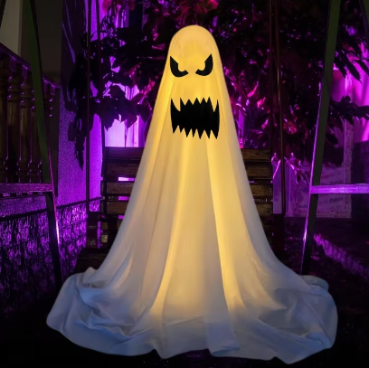 Fantasma luminoso decorativo para Halloween