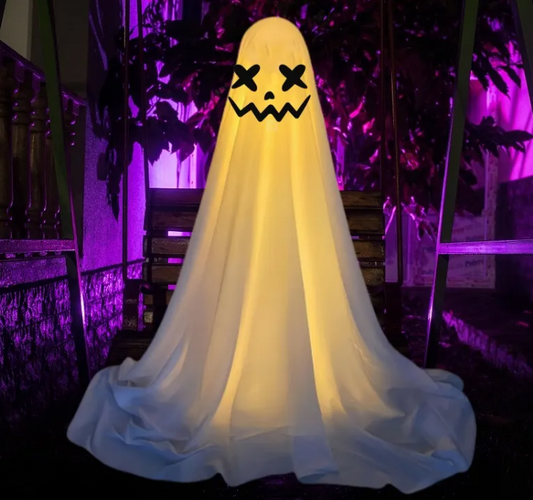 Fantasma luminoso decorativo para Halloween