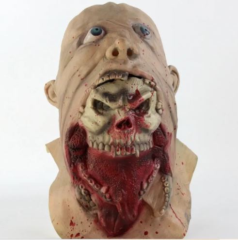 Máscara de terror para Halloween